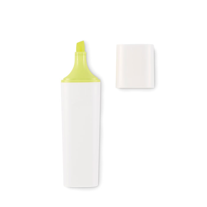 Surligneur promotionnel en rPET LIT jaune fluo